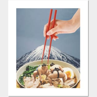 Sumo, Fuji, Ramen // Japan Love Posters and Art